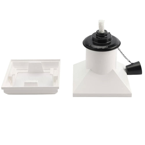 BuzzCaps - The Original Mosquito Repellent Outdoor Torch Post Cap (6) Six Pack