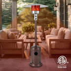 Commercial Series Patio Heater in Aged Chestnut Finish