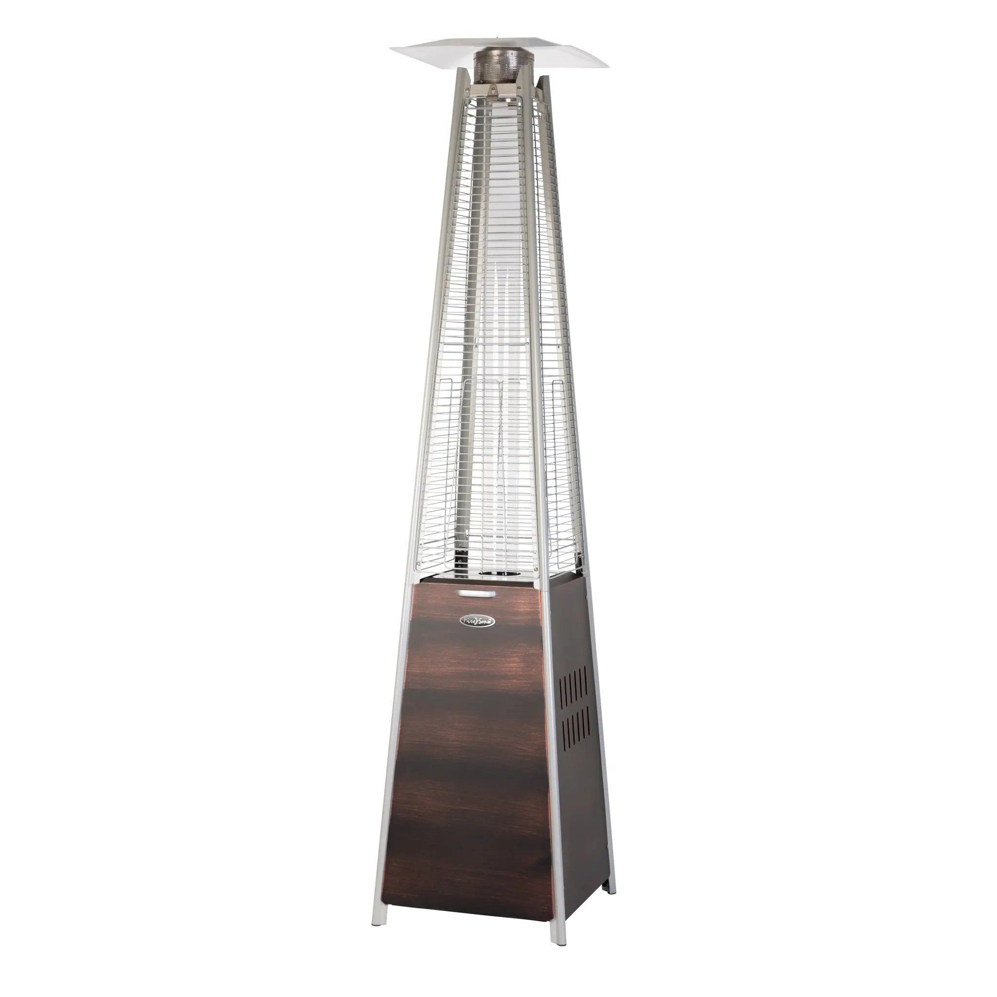 Coronado Brushed Bronze Pyramid Flame Patio Heater