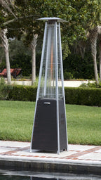 Coronado Brushed Bronze Pyramid Flame Patio Heater