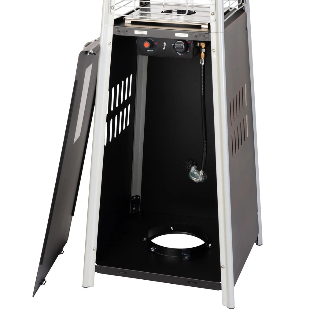 Coronado Brushed Bronze Pyramid Flame Patio Heater