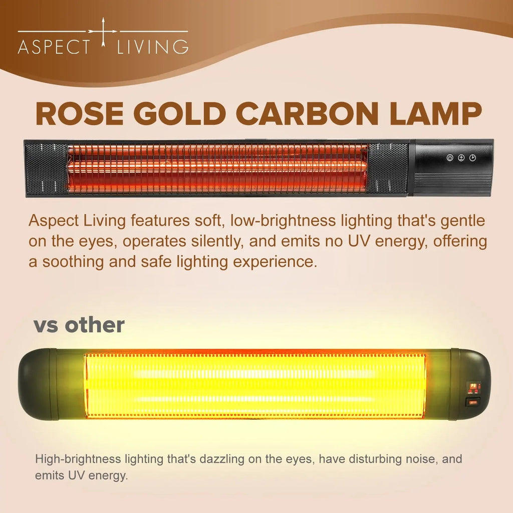 Pole Mounted Electric Patio Heater