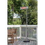 Stainless Steel Telescoping Offset Pole Mounted Infrared Patio Heater