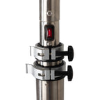 Stainless Steel Telescoping Offset Pole Mounted Infrared Patio Heater