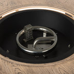 Thatcher Driftwood Round Aluminum LPG Fire Pit